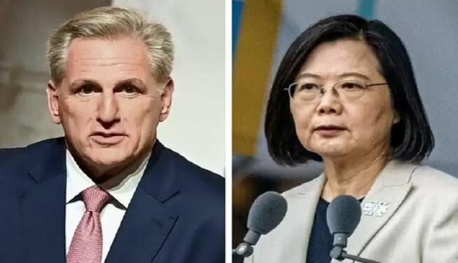 अमेरिकी सभामुख म्याकार्थीले ताइवानी राष्ट्रपति साईलाई बुधबार भेट्दै