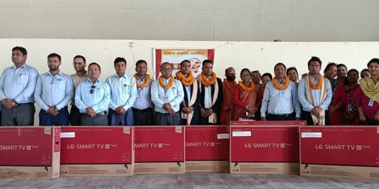 महालक्ष्मी विकास बैंक लिमिटेडद्वारा विभिन संस्थागत सामाजिक उत्तरदायित्वका कार्यक्रम सम्पन्न