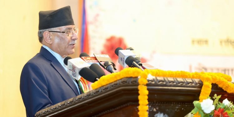 गोरखापत्रले परम्परागत ढाँचा तथा ढर्रा परिवर्तन गर्नुपर्छ : प्रधानमन्त्री दाहाल