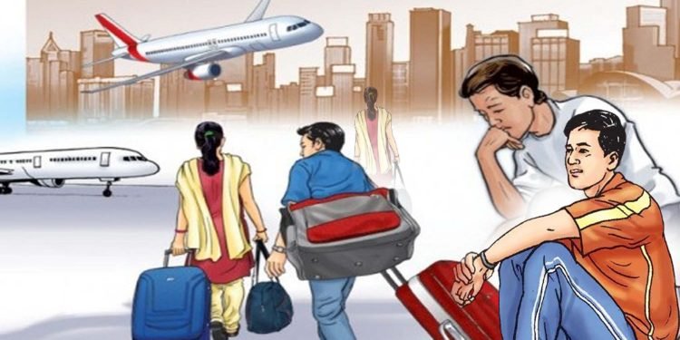 दश महिनामा रामेछापबाट साढे ६ हजार युवा शक्ति बाहिरिए