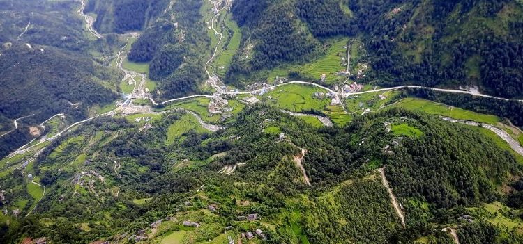 मध्यपहाडी लोकमार्गमा फलफूल आयोजना सुरु