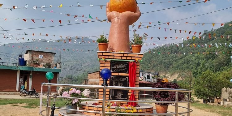 मनकामनामा सुन्तलाको प्रतिमा स्थापना