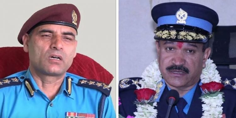 प्रहरीभित्रको टक्कर सतहमा