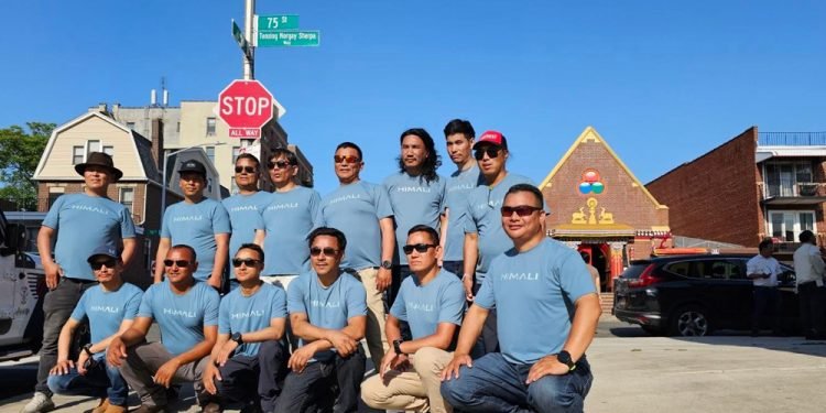 न्यूयोर्कको सडकलाई तेन्जिङ नामकरण