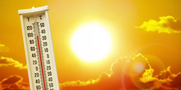 नेपालको वार्षिक औसत तापक्रम वृद्धि