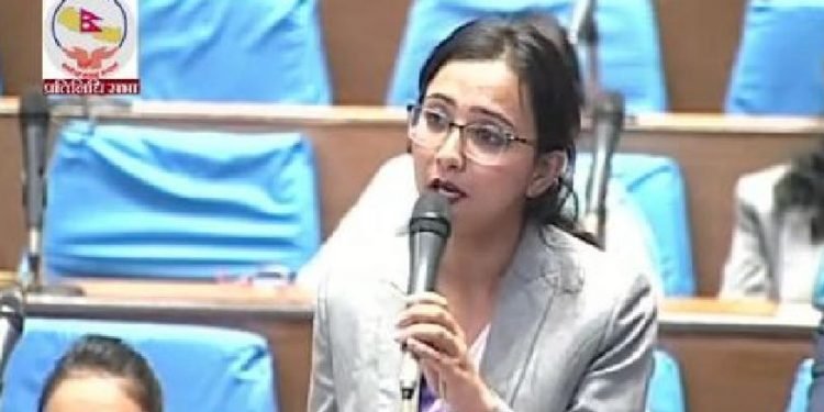 आरजु राणलाई तोसिमाको प्रश्न– भ्रष्टाचारमा लिङ्ग जोडिन्छ ?