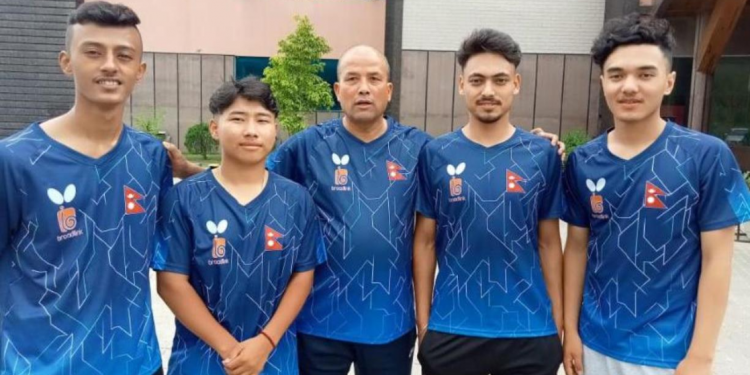 खेलकुदः नेपालले जित्यो दक्षिण एसियाली युथ टेबलटेनिसमा स्वर्ण