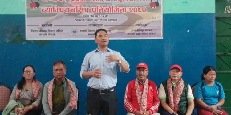 गण्डकी प्रदेशस्तरीय टेबुलटेनिस च्याम्पियसीप प्रतियोगिता सुरु