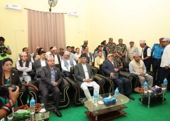 बाढीपहिरो प्रभावित क्षेत्रको जानकारी लिन प्रधानमन्त्री तुम्लिङ्टारमा