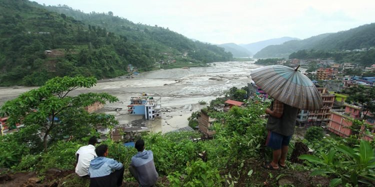 मेलम्ची क्षेत्रमा बाढीपहिरोबाट हुन सक्ने क्षतिको सम्भावना कायमै