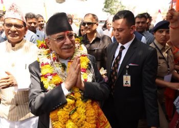 प्रधानमन्त्री दाहाल इन्दोरमा