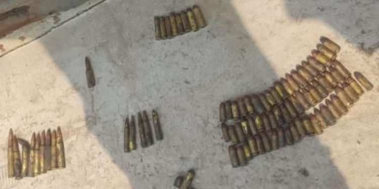 वीरगञ्ज स्थित नाली सफा गर्ने क्रममा १०२ राउण्ड गोली फेला