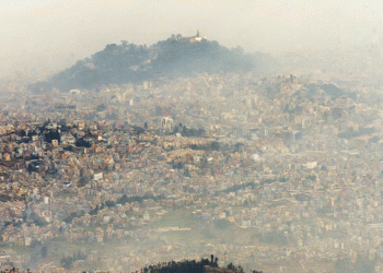 काठमाडौं विश्वकै सबैभन्दा बढी प्रदुषित शहर