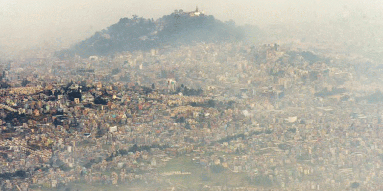 काठमाडौं विश्वकै सबैभन्दा बढी प्रदुषित शहर