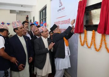 लुम्बिनी केबलकारको प्रधानमन्त्रीले गरे उद्घाटन