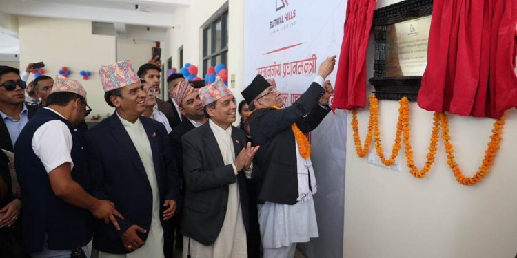 लुम्बिनी केबलकारको प्रधानमन्त्रीले गरे उद्घाटन