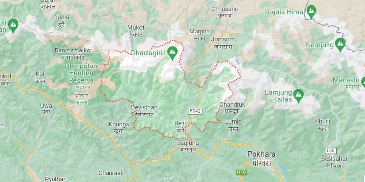 म्याग्दीमा नदी नियन्त्रणका लागि १४ करोड बजेट