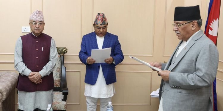 सुरक्षा सल्लाहकारमा नियुक्त बैरागीले लिए पद तथा गोपनियताको शपथ