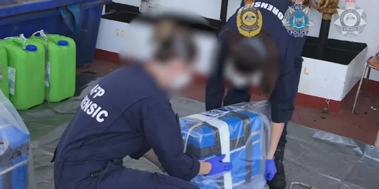 पश्चिमी अस्ट्रेलियामा ८०० किलो कोकिन बरामद, तीन जना पक्राउ