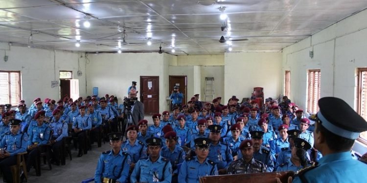 प्रहरीलाई चिनियाँ भाषा तालिम