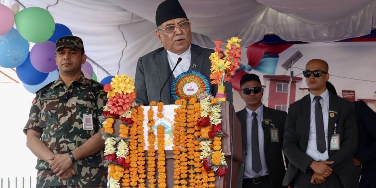 राष्ट्र र जनताको हितमा काम गर्ने सङ्कल्प लिएको छुः प्रधानमन्त्री दाहाल