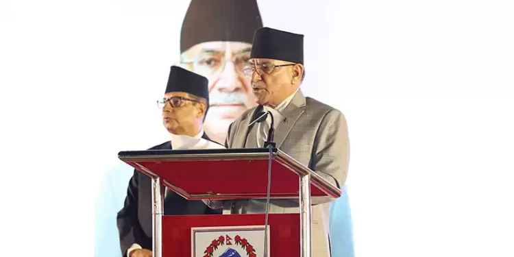 विदेशमा बस्ने नेपालीको मताधिकार प्रत्याभूत गर्न प्रतिवद्ध छौं- प्रधानमन्त्री प्रचण्ड