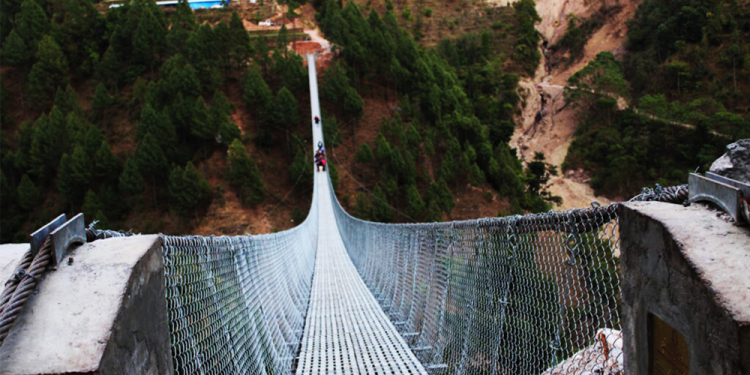 झोलुङ्गे पुलले फेरियो दैनिकी