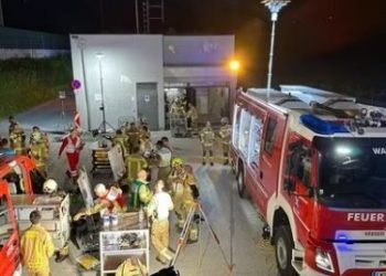 रेलमा आगलागी भएपछि अस्ट्रियाको सुरुङबाट २०० यात्रुलाई बाहिर निकालिए