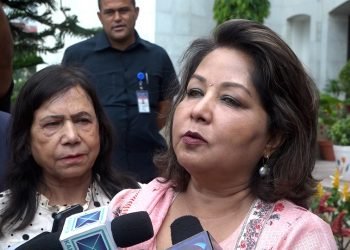 टेपप्रकरणबारे सांसद आरजु राणाले भनिन ः नखाएको विषलाग्दैन