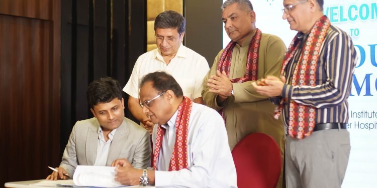 झापाको पूर्वाञ्चल क्यान्सर र भारतको राजीव गान्धी क्यान्सर अस्पतालबीच सम्झौता