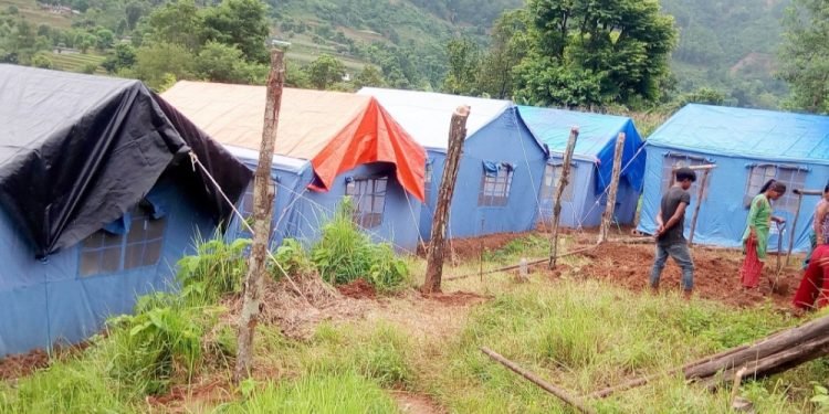 ओदकका ६४ घरपरिवारलाई स्थानान्तरण गरिने