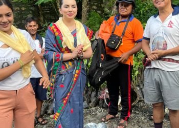 धरानका मेयर हर्कलाई भेटेपछि ऋषि धमला पत्नी एलिजाले सक्रिय राजनीति छाडिन्