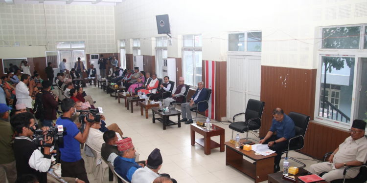 कांग्रेस केन्द्रिय समिति बैठकः आजबाट केन्द्रिय सदस्यले धारणा राख्न सुरु गर्ने