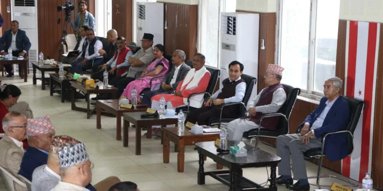 कांग्रेस केन्द्रीय समिति बैठक बस्दै, सभापति देउवाले जवाफ दिने