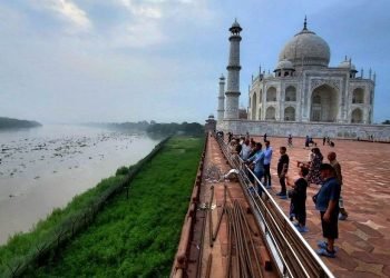 यमुना नदीको पानी ४५ वर्षपछि ताजमहल छिर्‍यो