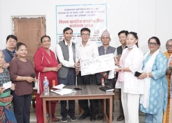 वडाध्यक्षको सेवा सुविधाबाट विपन्नको निःशुल्क स्वास्थ्य बिमा