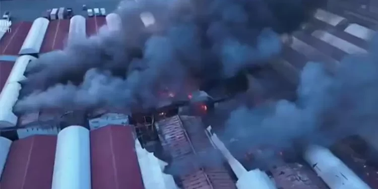 युक्रेनलाई खाद्यान्न निर्यात गर्न नदिन बन्दरगाहमा रुसको आक्रमण