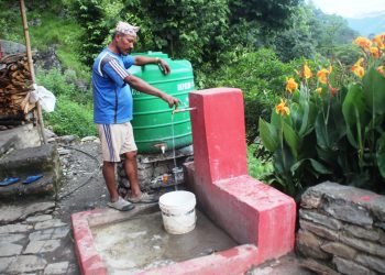दलित बस्तीमा ‘एक घर एक धारा’