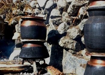घरेलु मदिरा ‘ब्रान्डिङ’ गर्दै मानेभञ्ज्याङ