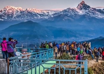 सन् २०२३ मा भित्रिए चार लाख ७६ हजार पर्यटक