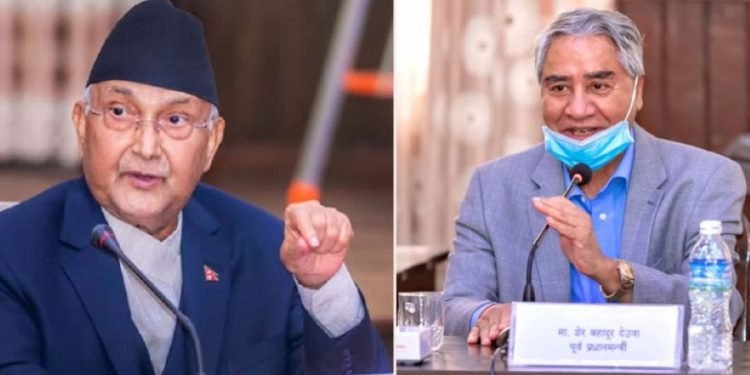 कांग्रेस र एमाले नजिकिँदै, देउवालाई ओलीको फोन