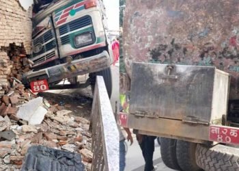 महांकालमा मन्दिरमा ट्यांकर ठोक्कियो