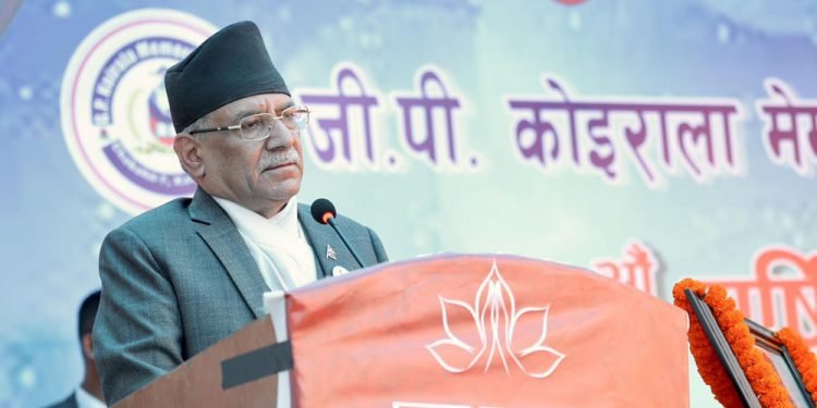 गिरिजाप्रसादलाई राष्ट्रपतिमा प्रस्ताव नगरेकोमा पश्चाताप छः प्रधानमन्त्री प्रचण्ड