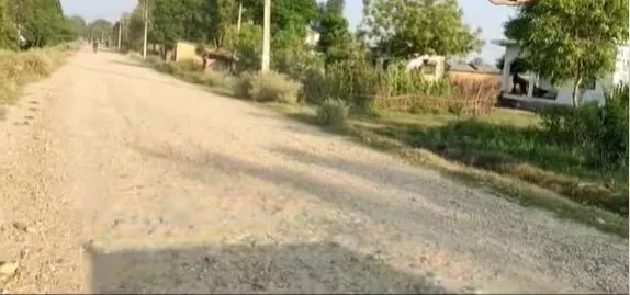 परसपुर-गौघाट सडक निर्माणमा ढिलासुस्ती