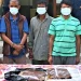 पाँच किलो अफिमसहित तीन जना पक्राउ
