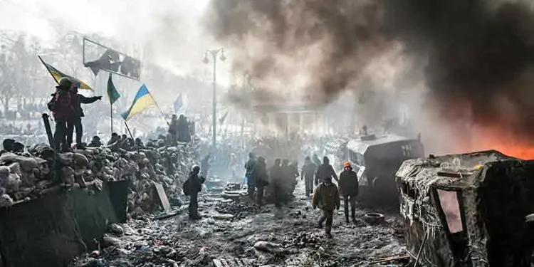 ओडेसामा भएको आक्रमणमा साठी हजार टन अन्न नष्ट भएको कीभको दाबी