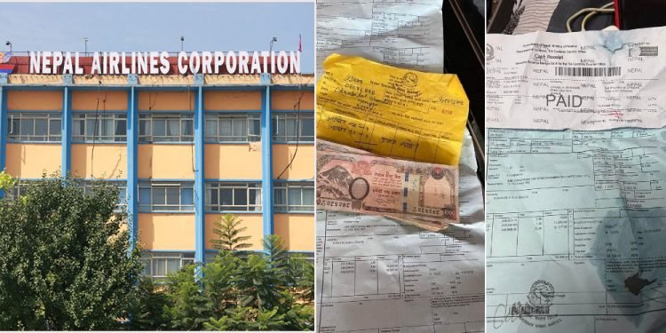 भाइरल पोस्टबारे निगमको भनाई: यात्रुले एयरलाइन्ससँग रिपोर्ट नै गरेको पाइएन