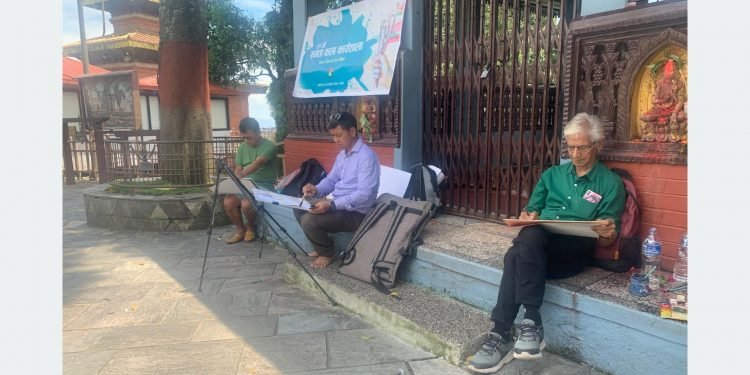 एकै थलोमा अग्रज र अनुज कलाकार