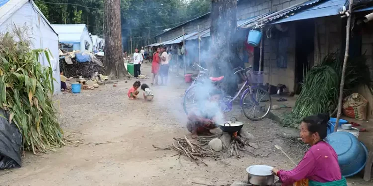 दुई बर्षदेखि हुप्सेकोटका पहिरो विस्थापित अस्थायी शिविरमा