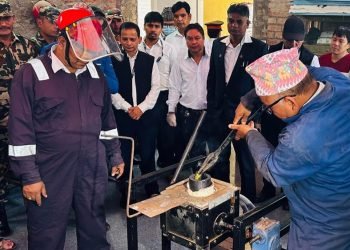 ‘ब्रेक शु’ मा बरामद भएको सुन २४ क्यारेटको